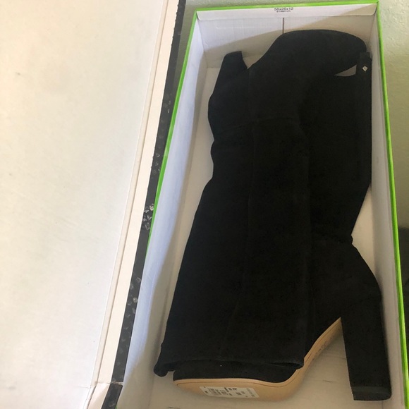 Sam Edelman caprice black suede knee high boots - Picture 5 of 5